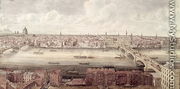 Panoramic view of London looking north between Southwark Bridge and London Bridge, c.1831 - Gideon Yates