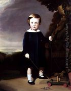 Portrait of a Child with a Wooden Top - Alexander Young