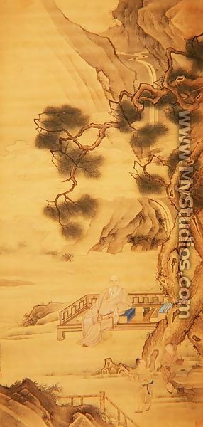 Portrait of the Scholar-official Han Yan (1637-1704) 1696 - Zhiding Yu