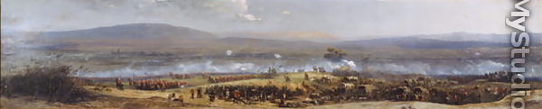 The Battle of Ulnudi on 4th July 1879, c.1880 - Adolphe Yvon