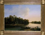 River Landscape - Otto Wagner