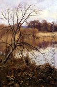 Marsh Marigolds, Paddington Pond, Abinger Hammer, 1892 - Edward Wilkins Waite