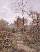 A Woodland Path in Autumn, 1918 - Edward Wilkins Waite