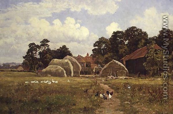 A Sussex Farm, near Fittleworth, Sussex, 1923 - Edward Wilkins Waite