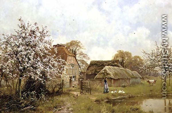 Near Brockham, Surrey, 1897 - Edward Wilkins Waite