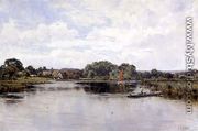 The Stour at Christchurch, Hampshire, 1908 - Edward Wilkins Waite