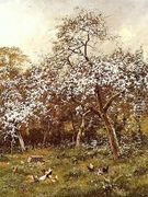 In my Neighbour's Orchard, 1918 - Edward Wilkins Waite