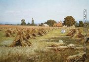 Cornfields at Fittleworth - Edward Wilkins Waite