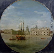 Greenwich Hospital from the River, 1748 - Samuel Wale