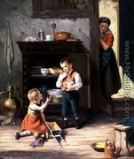 Children playing - Jan Walraven