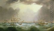 The Great Gale of 6th and 7th January 1839, 1882 - Samuel Walters