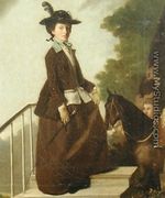 Mrs. Edward Bridgeman, the Artists Sister, c.1771-75 - Henry Walton