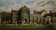 Elizabethan Children Playing Football - James Ward