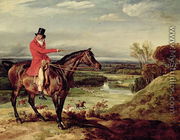 John Levett hunting in the Park at Wychnor - James Ward