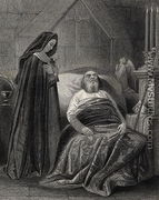 The Death of St. Patrick, engraved by J.Rogers - Henry Warren