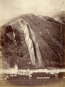 The Devils Slide, Union Pacific Railroad, Utah, 1880 - Carleton Emmons Watkins
