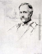 Sir Frank Short (1857-1945) painter and engraver, Master of the Art Workers Guild in 1901, 1902 - Charles Watson