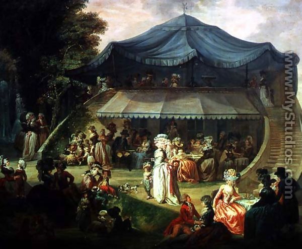 Fete at Colisee near Lille, c.1791 - Francois Louis Joseph Watteau