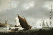 Shipping off a Dutch Estuary - George Webster