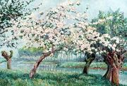 Apple Blossom on the Rivers Edge - Anna de Weert
