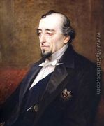 Portrait of Benjamin Disraeli, 1st Earl of Beaconsfield (1804-81) 1880 - Henry Jr. Weigall