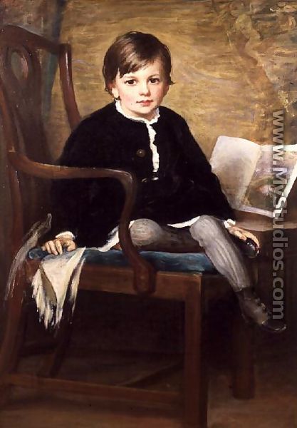 Portrait of a Boy - Henry Jr. Weigall
