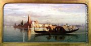 On the Venetian Lagoon - Carl Friedrich H. Werner