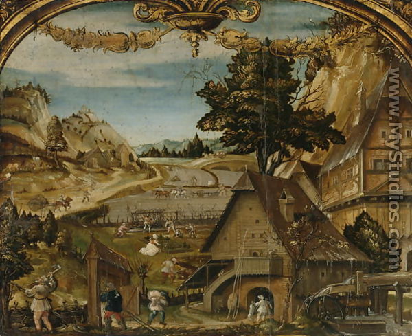 The Month of March, c.1525-26 - Hans Wertinger