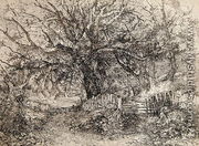 Road Scene, Trowse Hall, 1813 - John  Crome