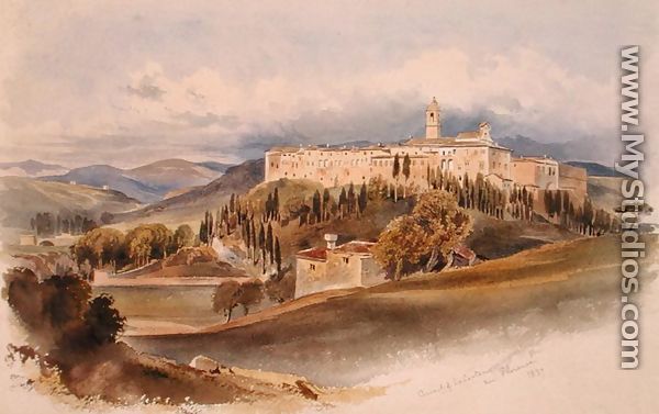 Convent of La Certosa, 1837 - Thomas Hartley Cromek