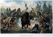 War Dance of the Sioux, from 'The History of Mankind, 1904 - Rudolf (Daniel Ludwig) Cronau