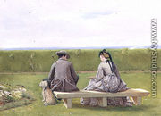 The Bench by the Sea - Eyre Crowe