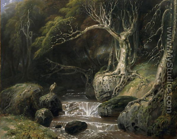 Landscape - solitude, 1811 - Richard Westall