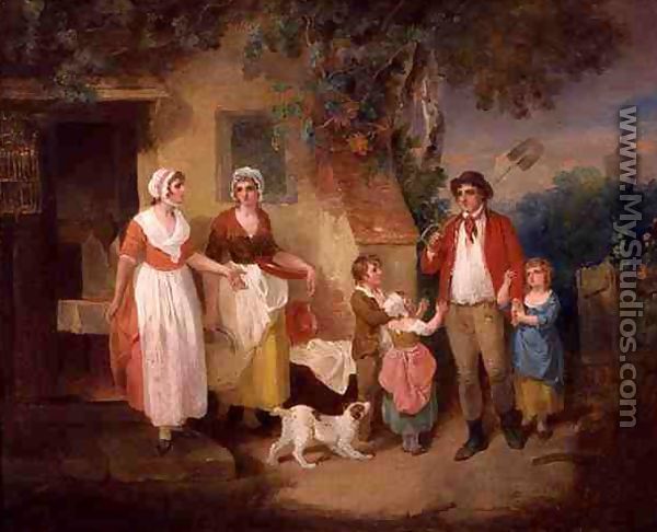 Evening, 1799 - Francis Wheatley