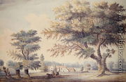 The Old Cheesecake House, north of the Serpentine, 1786 - John White