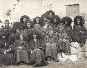 Group of nuns at the Taktsang monastery, Bhutan, 1904 - John Claude White