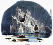 Icebergs, from Phenomena of Nature, 1849 - Josiah Wood Whymper