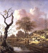 A Hilly Landscape, early 1660s - Jan Wijnants