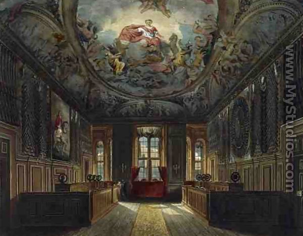 The Queens Guard Chamber, Windsor Castle, from 
