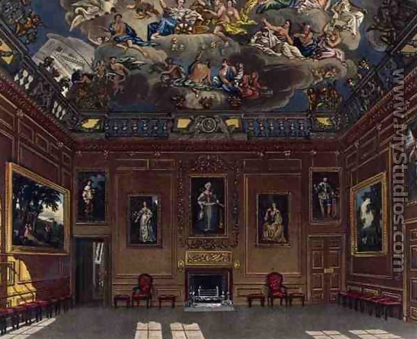 The Queens Audience Chamber, Windsor Castle, from 