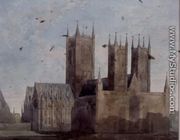 View of Lincoln Cathedral - Charles Wild