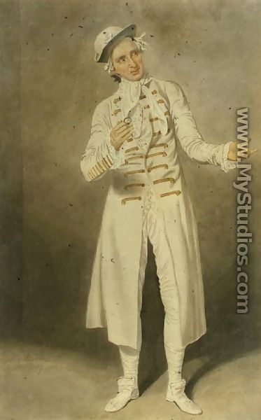 William Farren (1786-1861) as Lord Ogleby in 