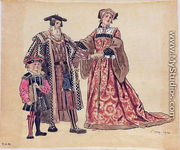 Rosalind and the Old Duke, costume design for 