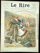 Thank You, Father Victory, front cover of Le Rire Rouge, 2 January 1915 - Adolphe Willette