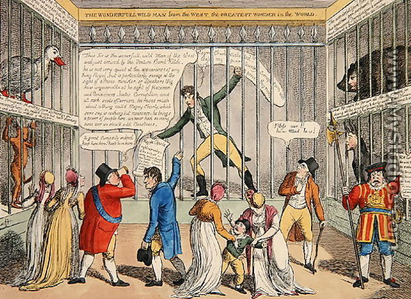 A New Cure for Jackobinism or a Peep in the Tower, 1810 - C. Williams