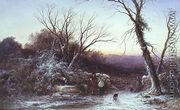 The Roadside Spring: Winters Evening - George Alfred Williams