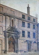 The Old Entrance to Merchant Taylors Hall, Threadneedle Street, 1753 - Wilson