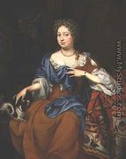 Portrait of a lady in a red dress, 1691 - Thomas van der Wilt