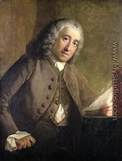 Portrait of Francis Fauquier, (c.1704-68) Lieutenant Governor of Virginia in the American Colonies, c.1757 - Richard Wilson