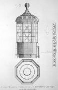 Edystone Lighthouse engraved by Edward Rooker (c.1712-74), 1763 3 - (after) Winstanley, Henry